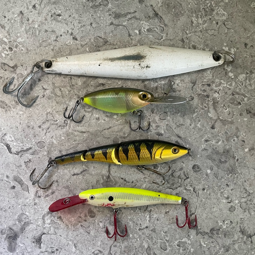 4 Fishing Lures